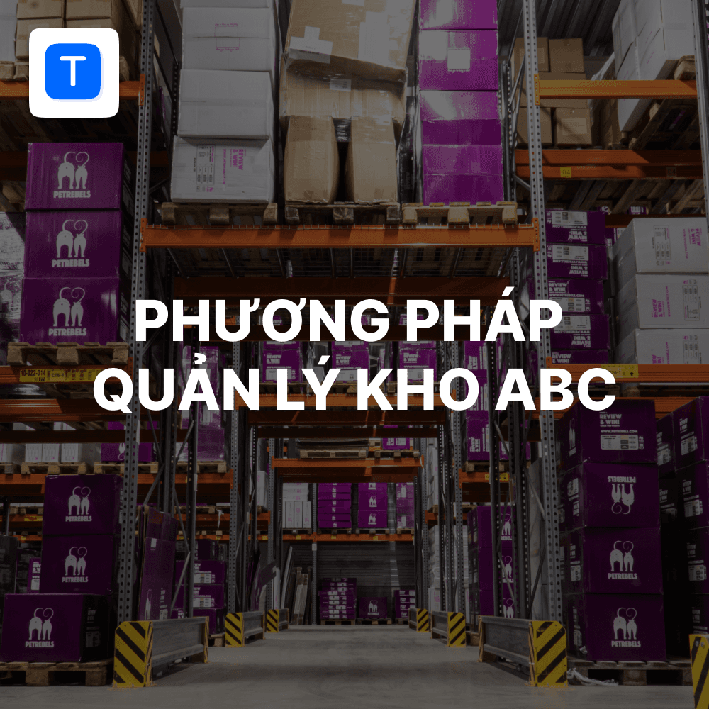 Phương pháp quản lý hàng tồn kho ABC giúp bạn xác định được các sản phẩm bán chạy nhất bằng cách phân loại hàng hóa ra ba loại A, B, C với A là loại hàng giá trị nhất và C là nhóm các loại hàng ít giá trị nhất.