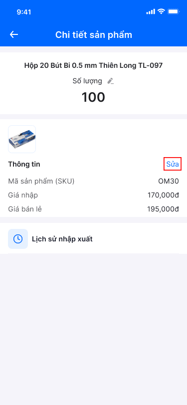 Cách scan barcode sản phẩm
