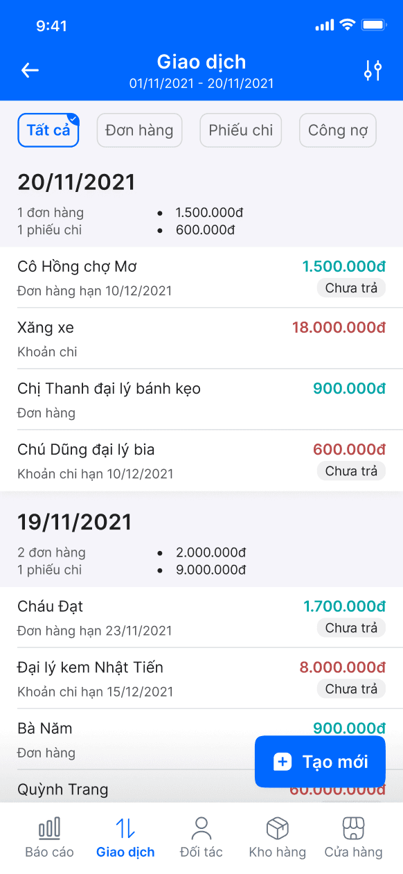 Cách thanh toán đơn hàng/phiếu chi