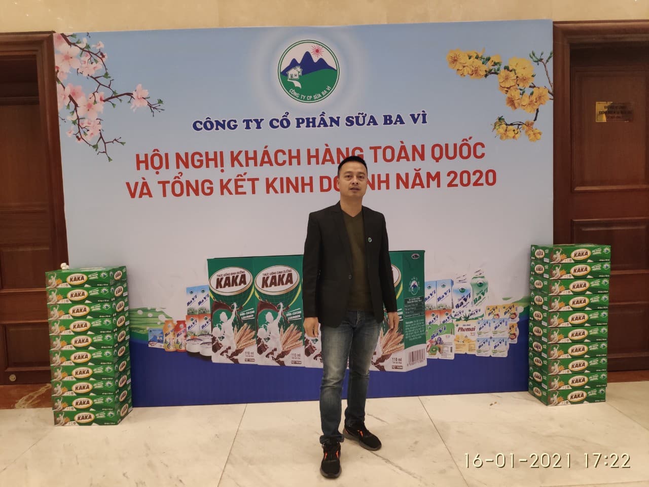 Anh Hải, chủ đại lý sữa Hải Hải